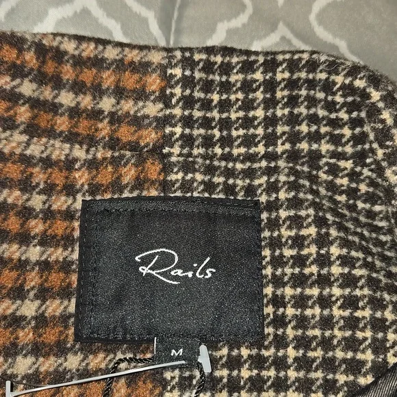 NWT Rails Cody Mixed Mini Check Blazer - Picture 5 of 8